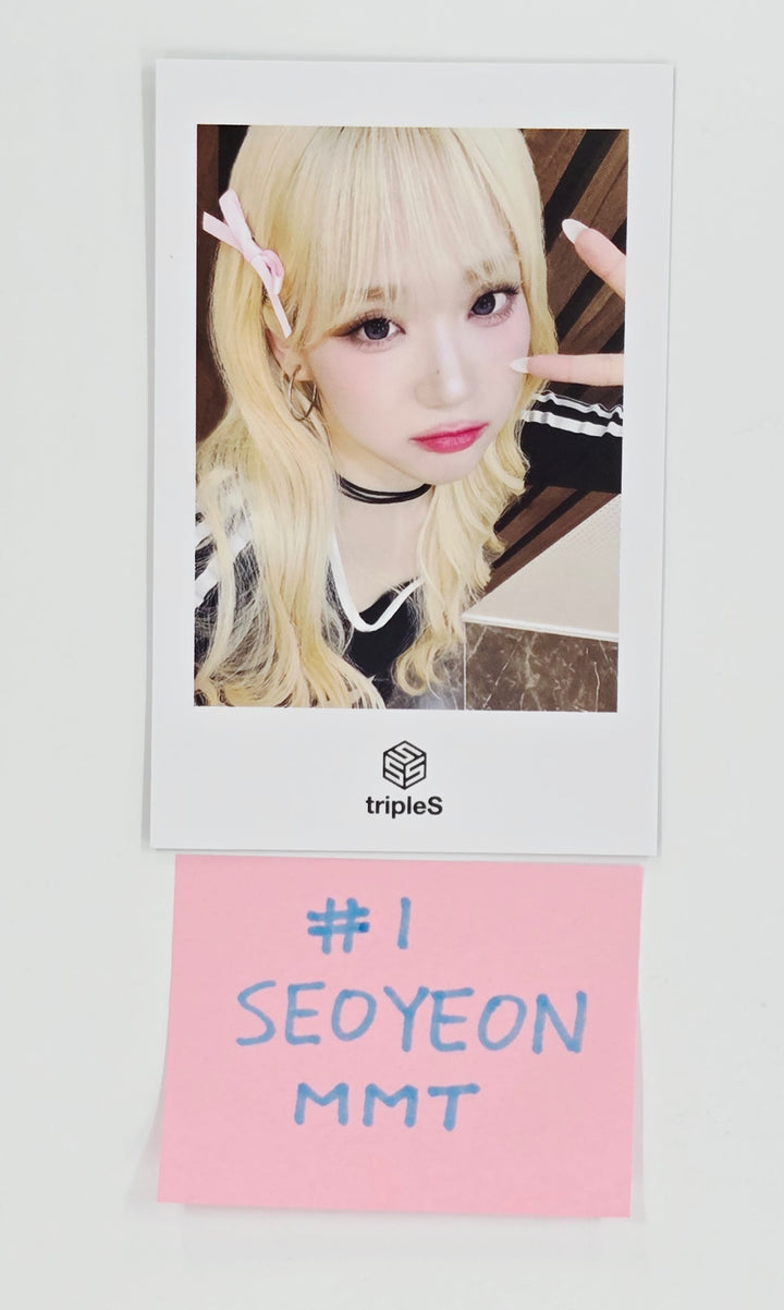 TripleS "ASSEMBLE25" - MMT Fansign Event Photocard [25.6.10]