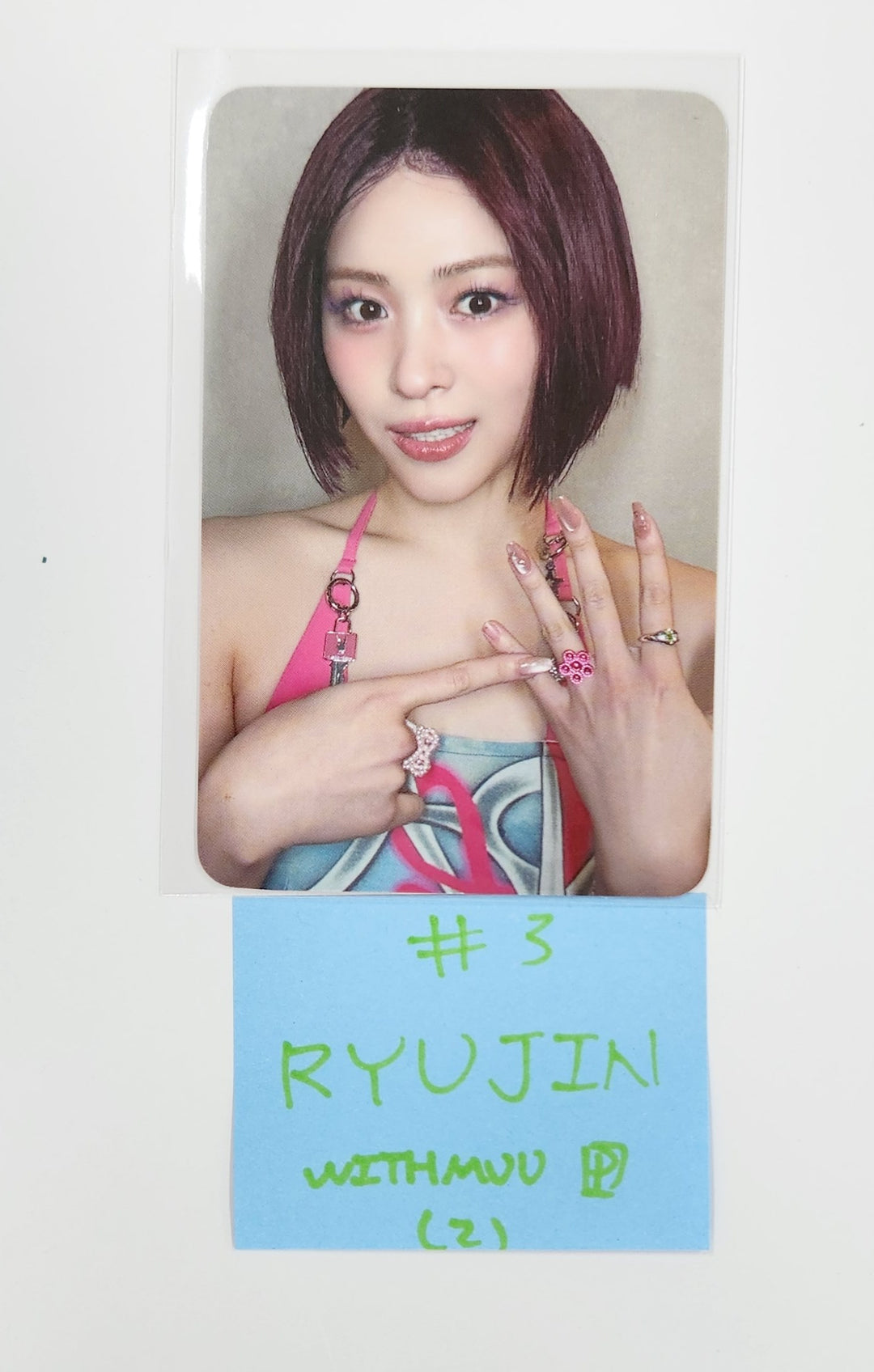 ITZY "Girls Will Be Girls" - Withmuu Pre-Order Benefit Photocard [25.6.11]