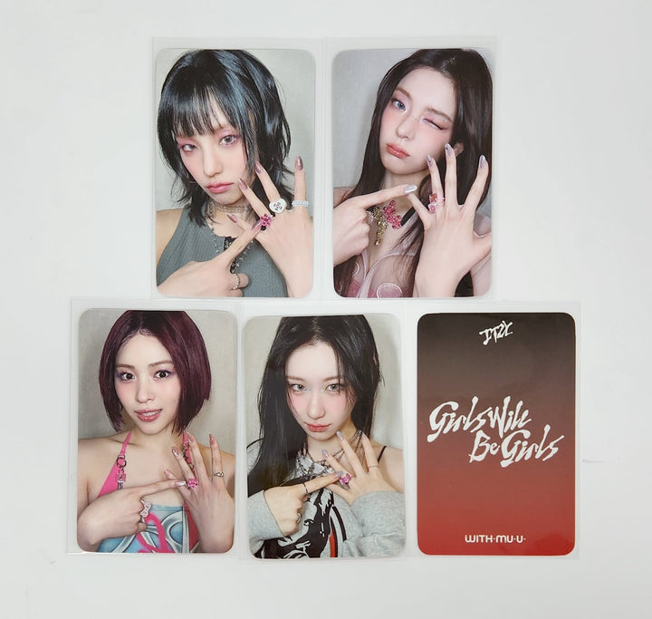 ITZY "Girls Will Be Girls" - Withmuu Pre-Order Benefit Photocard [25.6.11]