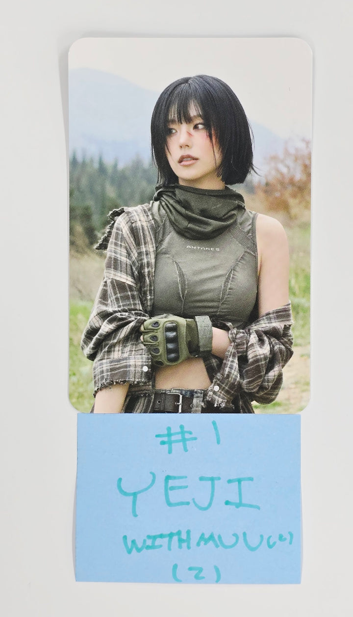 ITZY "Girls Will Be Girls" - Withmuu Pre-Order Benefit Photocard (2) [25.6.11]