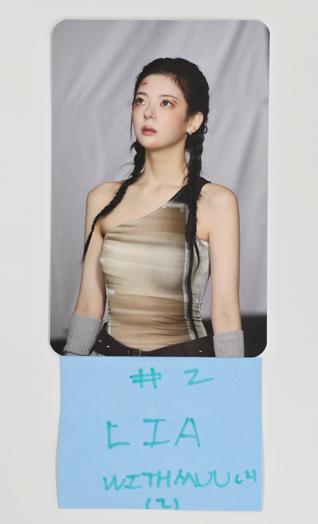 ITZY "Girls Will Be Girls" - Withmuu Pre-Order Benefit Photocard (2) [25.6.11]