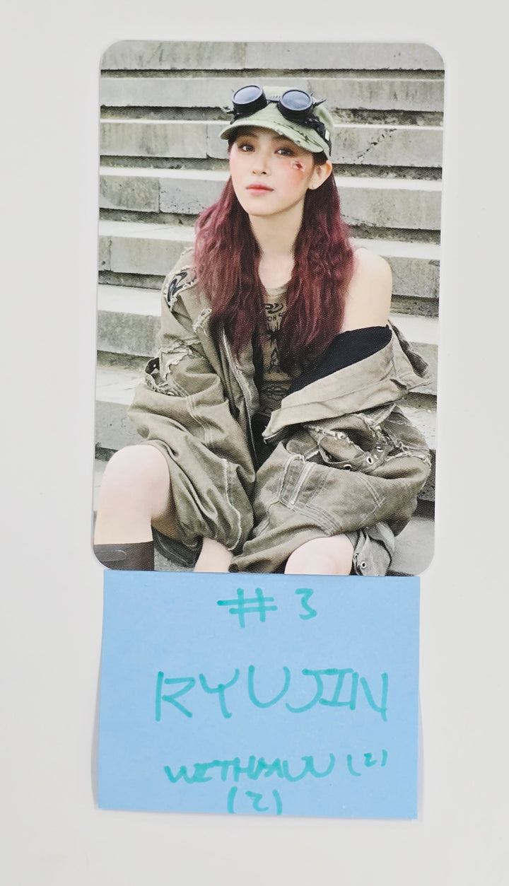 ITZY "Girls Will Be Girls" - Withmuu Pre-Order Benefit Photocard (2) [25.6.11]