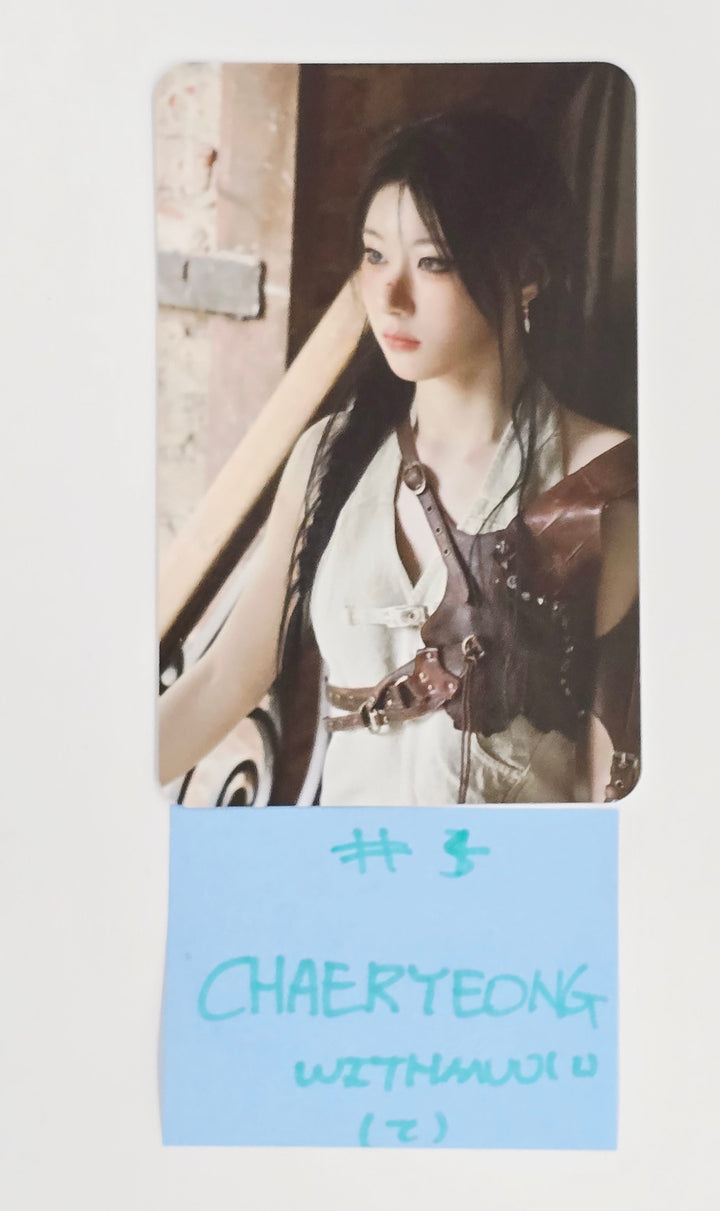 ITZY "Girls Will Be Girls" - Withmuu Pre-Order Benefit Photocard (2) [25.6.11]