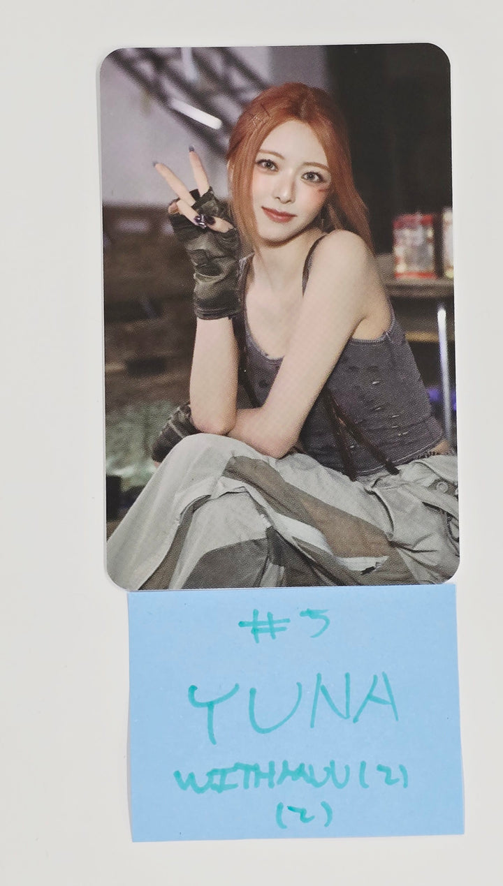 ITZY "Girls Will Be Girls" - Withmuu Pre-Order Benefit Photocard (2) [25.6.11]