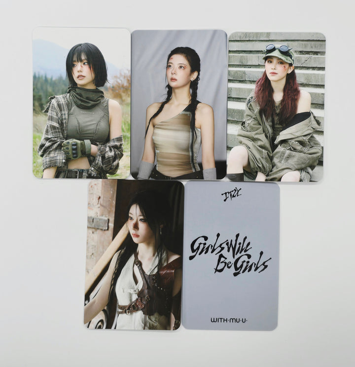 ITZY "Girls Will Be Girls" - Withmuu Pre-Order Benefit Photocard (2) [25.6.11]