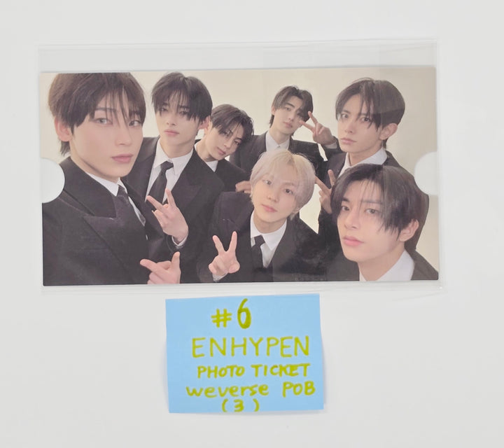 Enhypen "Desire : Unleash" - Weverse Shop Pre-Order Benefit Photocard (Restocked) [25.6.11]