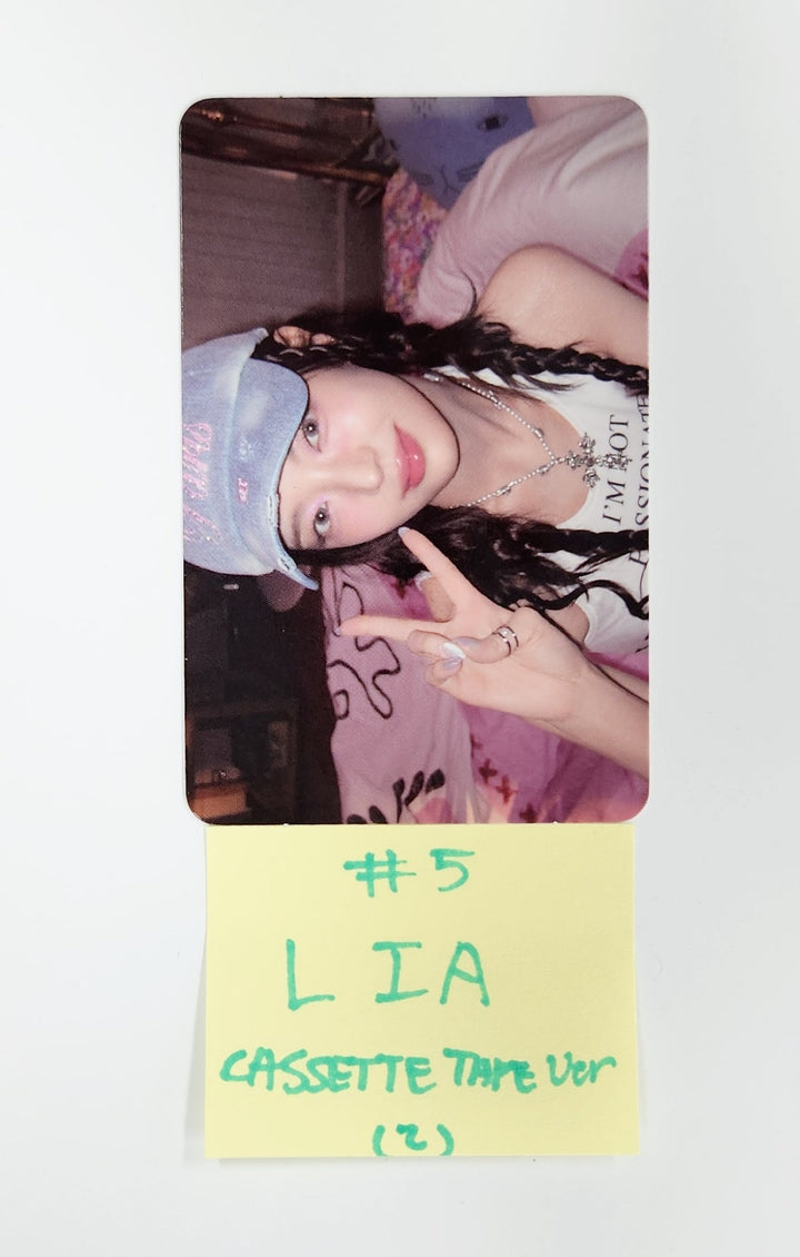 ITZY "Girls Will Be Girls" - Official Photocard [Cassette Tape Ver.] [25.6.12]