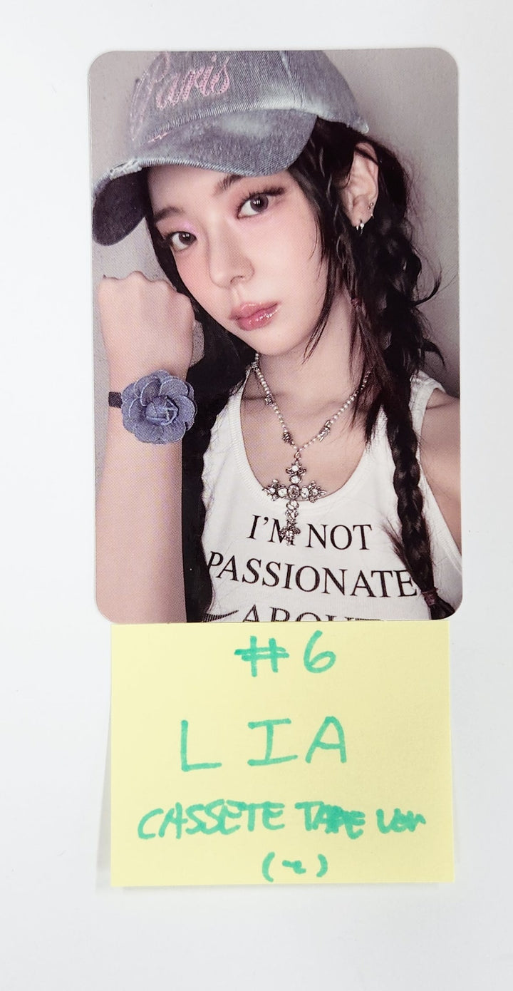ITZY "Girls Will Be Girls" - Official Photocard [Cassette Tape Ver.] [25.6.12]