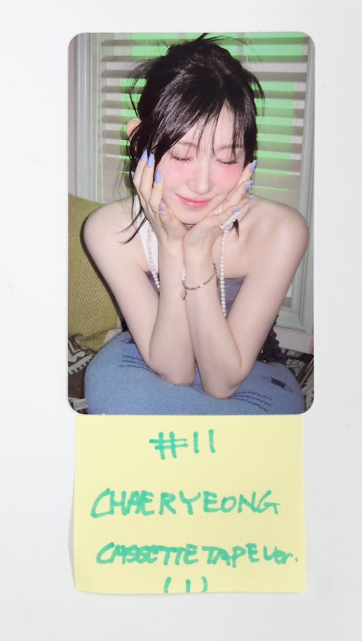 ITZY "Girls Will Be Girls" - Official Photocard [Cassette Tape Ver.] [25.6.12]