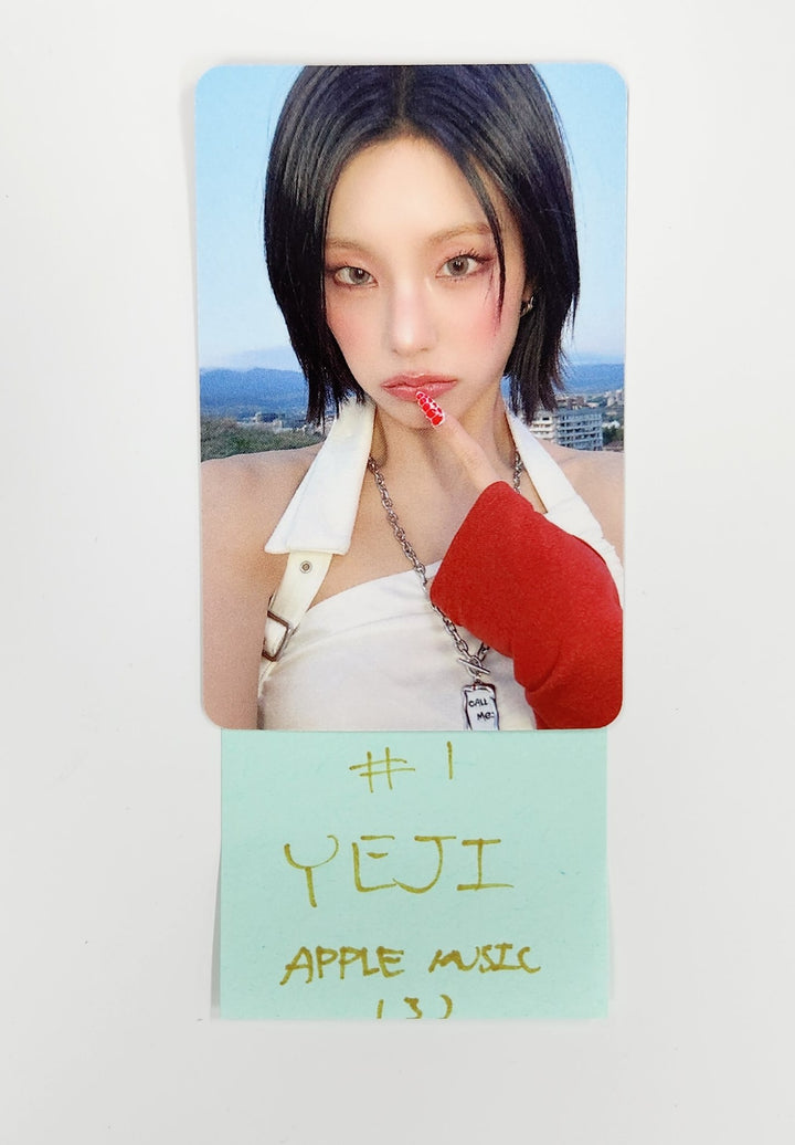 ITZY "Girls Will Be Girls" - Apple Music Pre-Order Benefit Photocard [25.6.12]