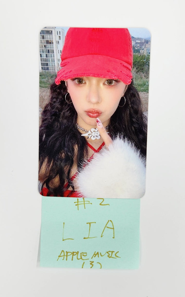 ITZY "Girls Will Be Girls" - Apple Music Pre-Order Benefit Photocard [25.6.12]