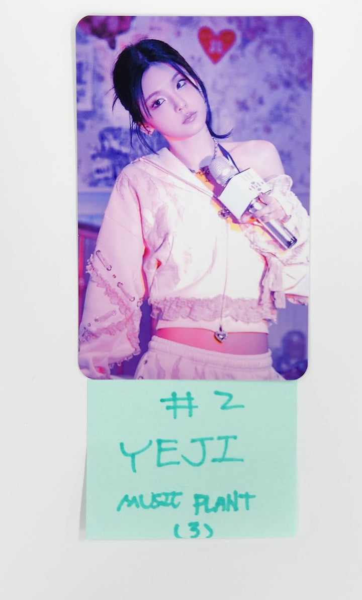ITZY "Girls Will Be Girls" - Music Plant Pre-Order Benefit Photocard [25.6.12]