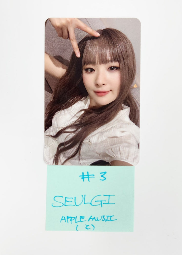 IRENE & SEULGI (Of Red Velvet ) "TILT" - Apple Music Fansign Event Photocard [25.6.12]