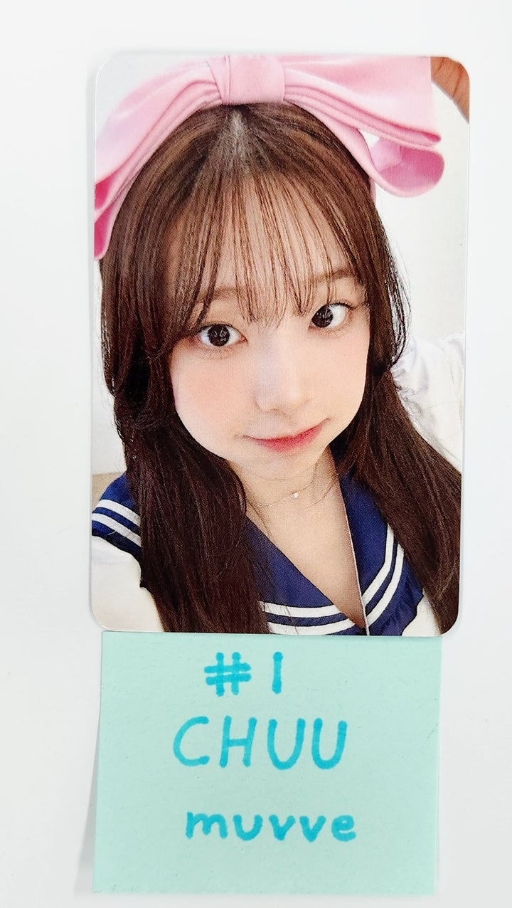CHUU "Only cry in the rain" - MUVVE Fansign Event Photocard Round 2 [25.6.12]