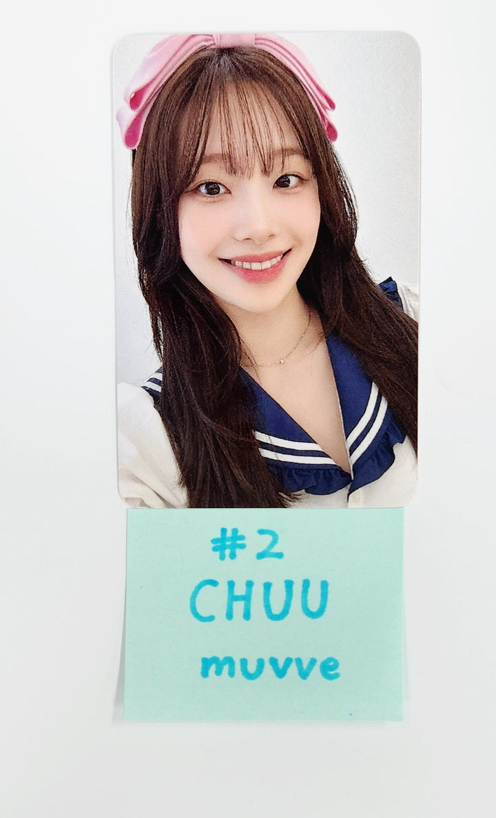 CHUU "Only cry in the rain" - MUVVE Fansign Event Photocard Round 2 [25.6.12]