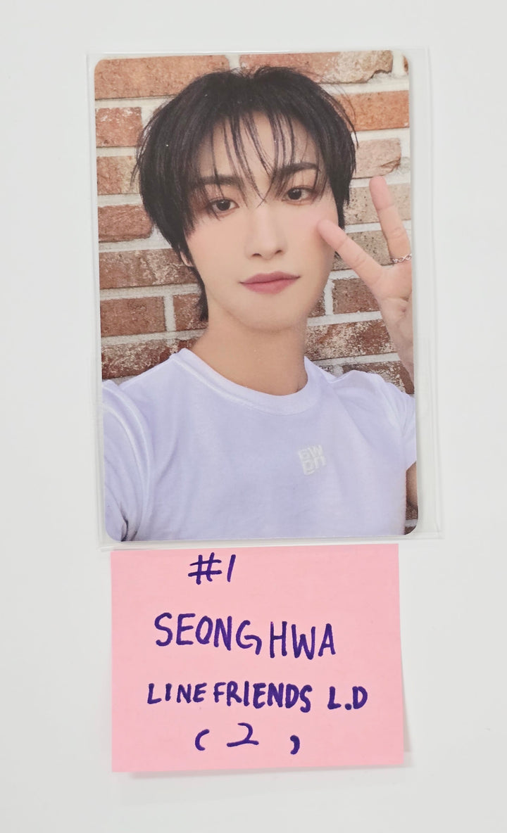 Ateez "GOLDEN HOUR : Part.3" - Line Friends Lucky Draw Event Photocard [25.6.13]