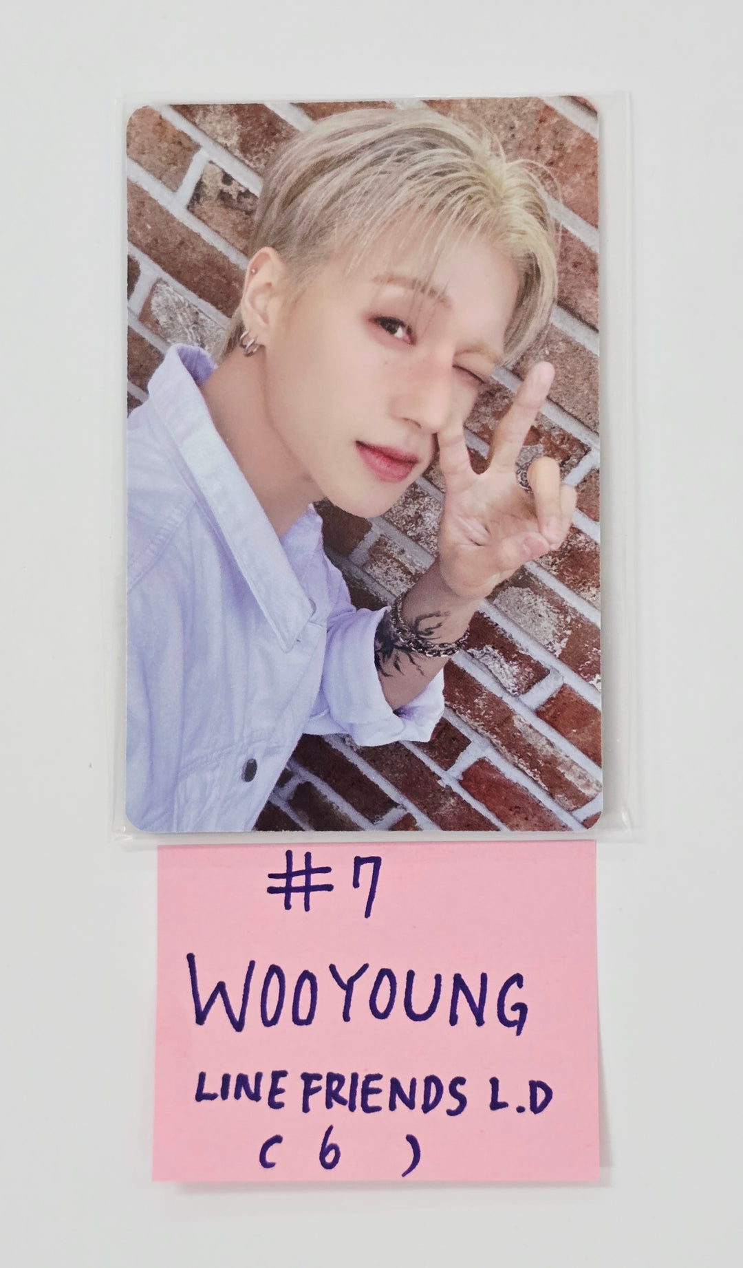 Ateez "GOLDEN HOUR : Part.3" - Line Friends Lucky Draw Event Photocard [25.6.13]