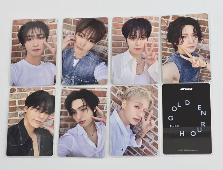 Ateez "GOLDEN HOUR : Part.3" - Line Friends Lucky Draw Event Photocard [25.6.13]