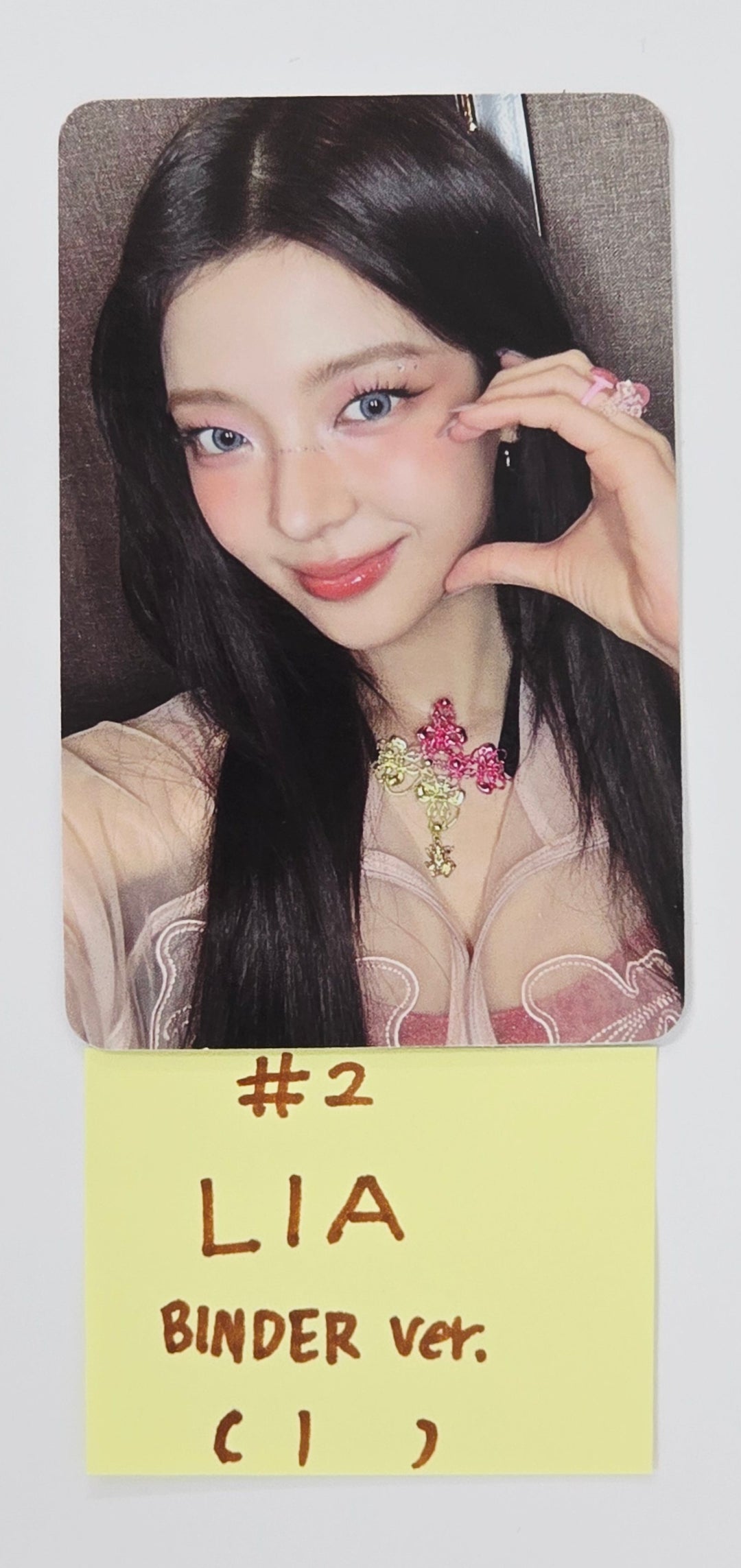 ITZY "Girls Will Be Girls" - Official Photocard [Binder Ver.] [25.6.13]