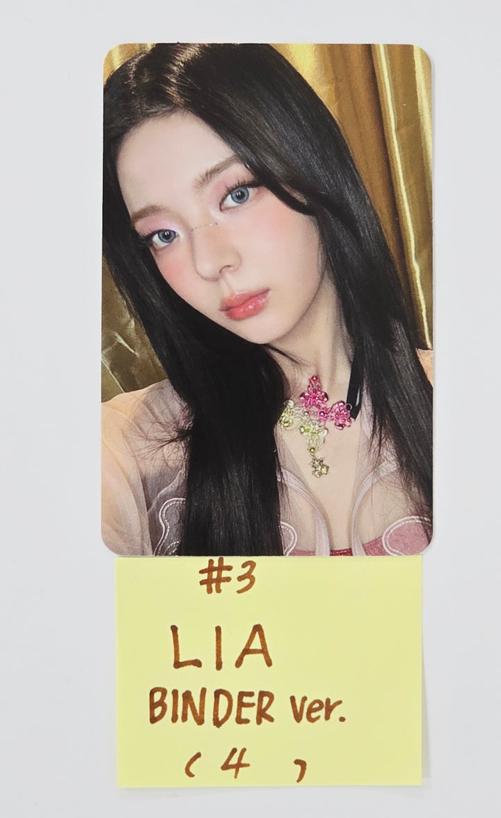 ITZY "Girls Will Be Girls" - Official Photocard [Binder Ver.] [25.6.13]