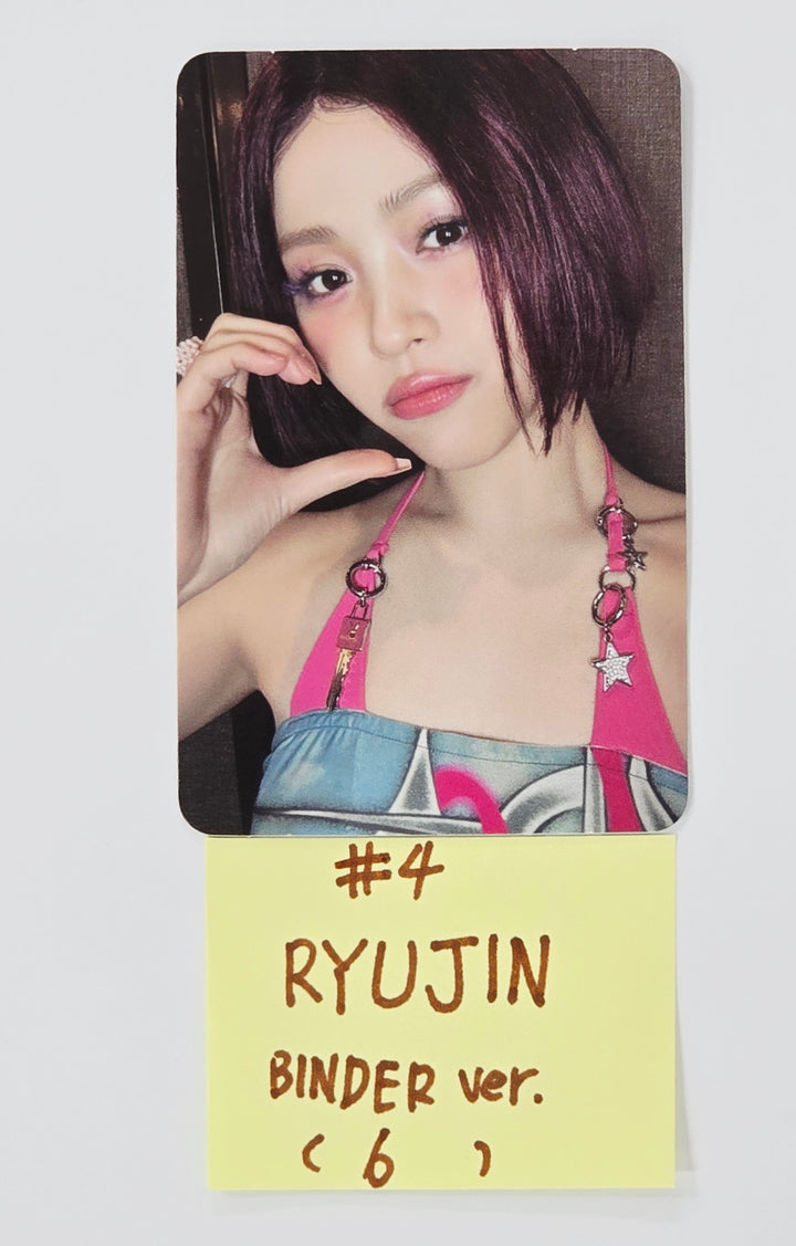 ITZY "Girls Will Be Girls" - Official Photocard [Binder Ver.] [25.6.13]