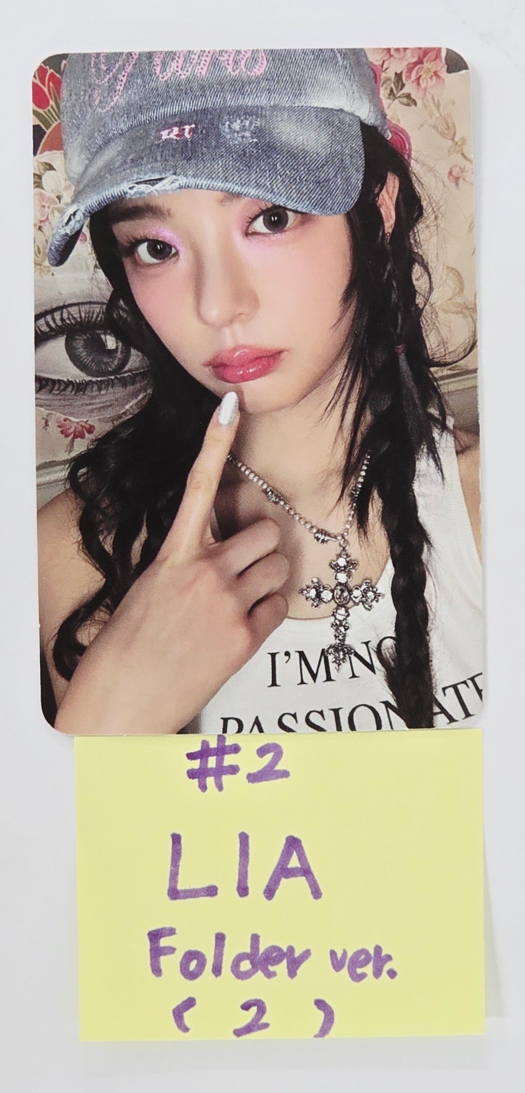 ITZY "Girls Will Be Girls" - Official Photocard [Folder Ver.] [25.6.13]