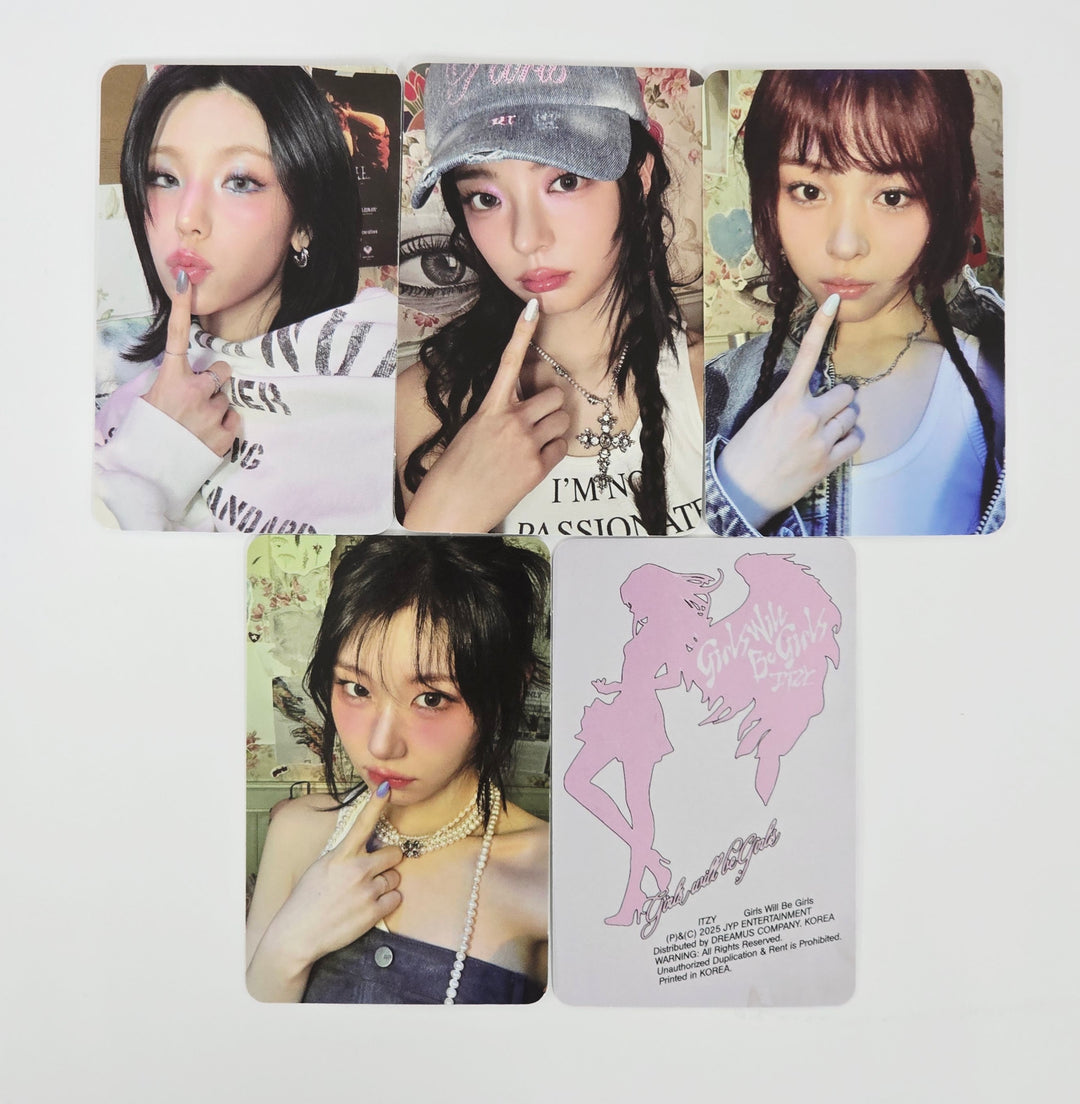 ITZY "Girls Will Be Girls" - Official Photocard [Folder Ver.] [25.6.13]