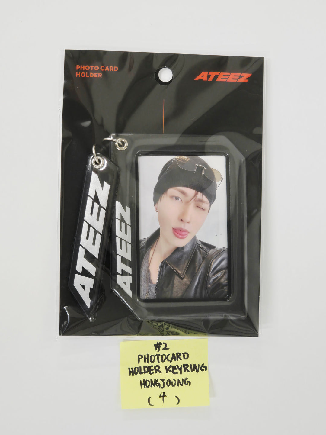 ATEEZ "GOLDEN HOUR : Part.3" - Line Friends Pop-Up Official MD [Photocard Holder Keyring] [25.6.13]