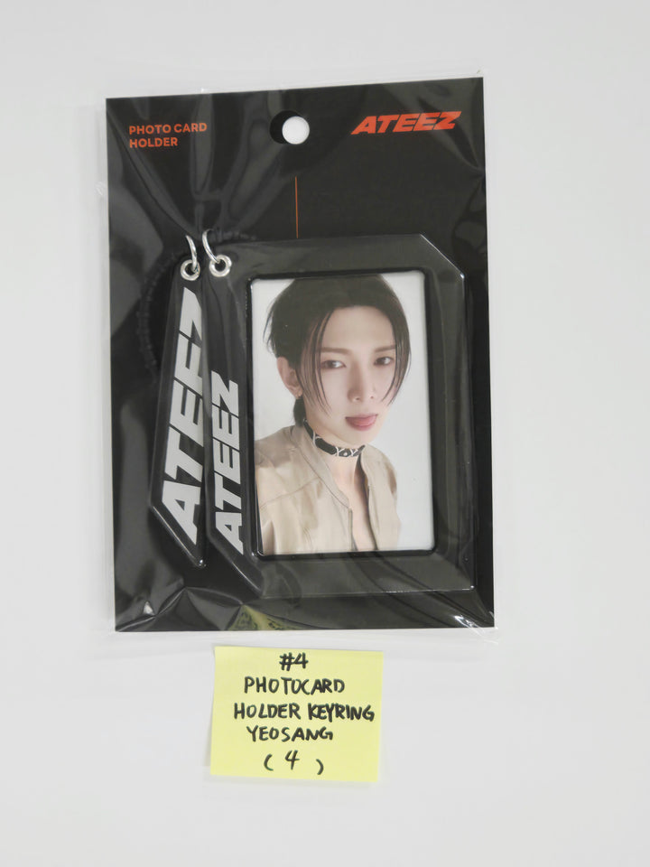 ATEEZ "GOLDEN HOUR : Part.3" - Line Friends Pop-Up Official MD [Photocard Holder Keyring] [25.6.13]