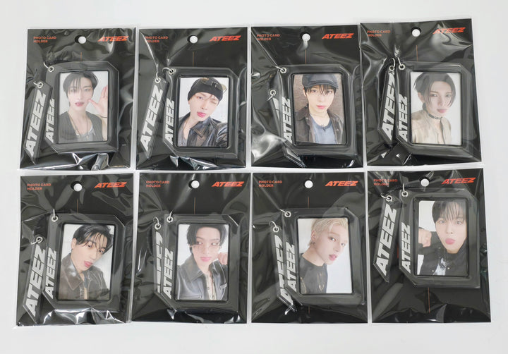 ATEEZ "GOLDEN HOUR : Part.3" - Line Friends Pop-Up Official MD [Photocard Holder Keyring] [25.6.13]