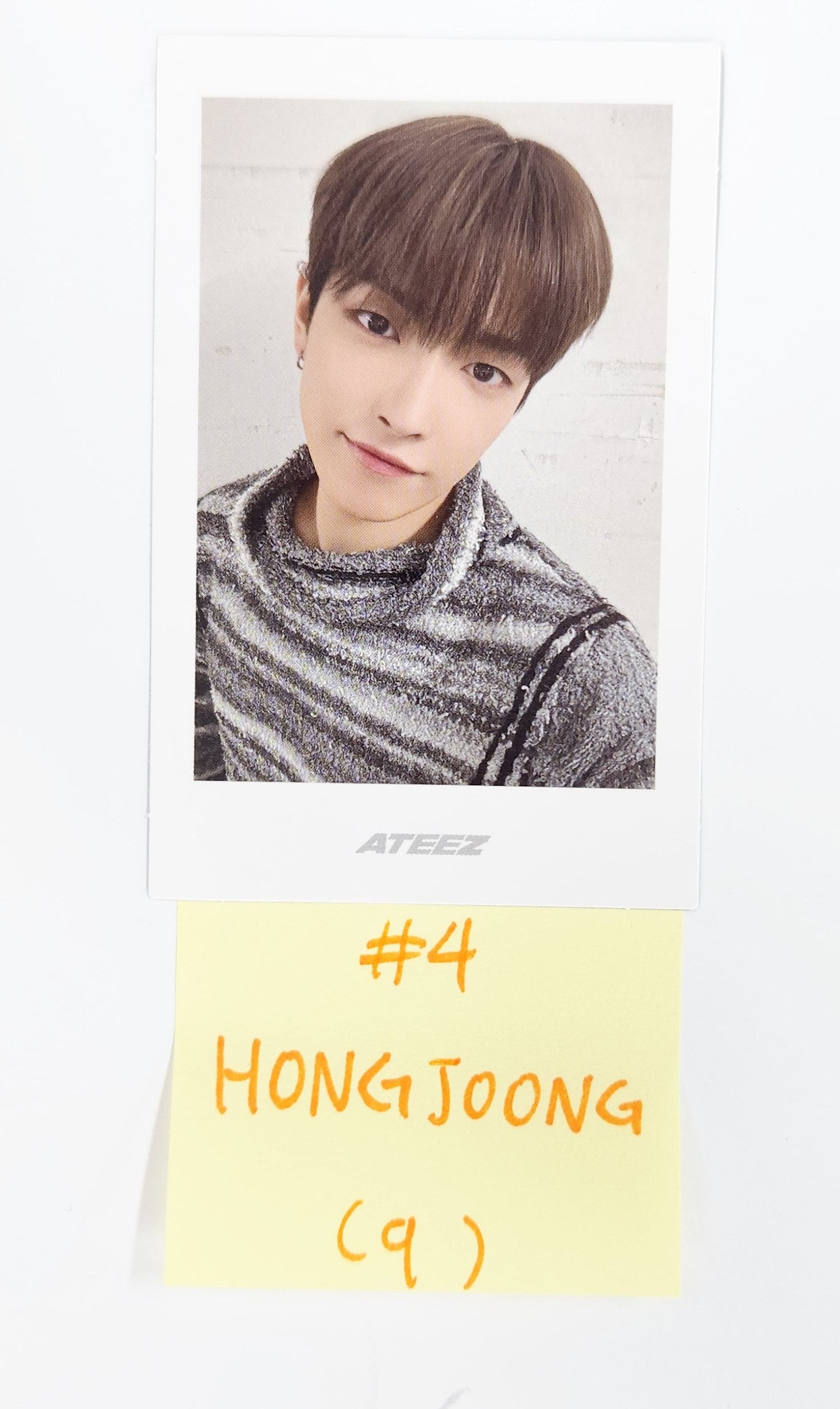 ATEEZ アチズ ホンジュンGOLDEN HOUR 直筆 サイン リリイベ Ateez 