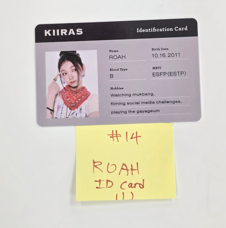 KIIRAS "KILL MA BO$$" - Official Photocard [25.6.13]