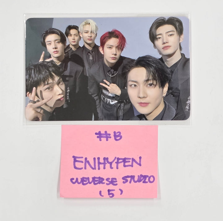 Enhypen "Desire : Unleash" - Weverse Shop Pre-Order Benefit (Studio Choom) Photocard [25.6.13]