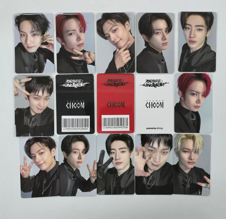 Enhypen "Desire : Unleash" - Weverse Shop Pre-Order Benefit (Studio Choom) Photocard [25.6.13]