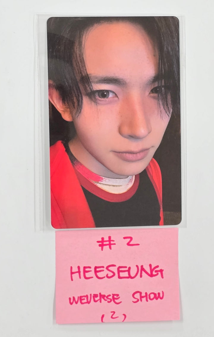 Enhypen "Desire : Unleash" - Weverse Shop Pre-Order Benefit (Showcase) Photocard [25.6.13]