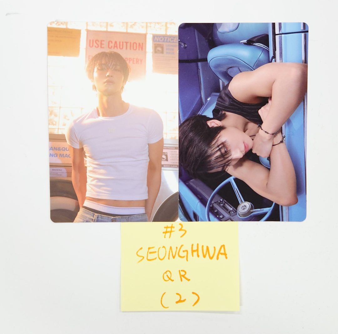 Ateez "GOLDEN HOUR : Part.3" - Official QR Photocard [Poca Ver.] [25.6.13]