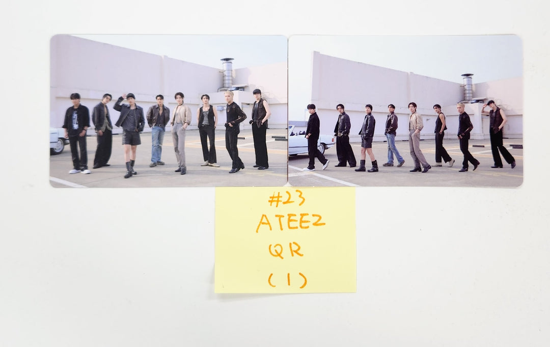 Ateez "GOLDEN HOUR : Part.3" - Official QR Photocard [Poca Ver.] [25.6.13]