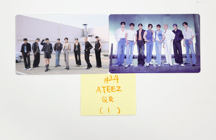 Ateez "GOLDEN HOUR : Part.3" - Official QR Photocard [Poca Ver.] [25.6.13]
