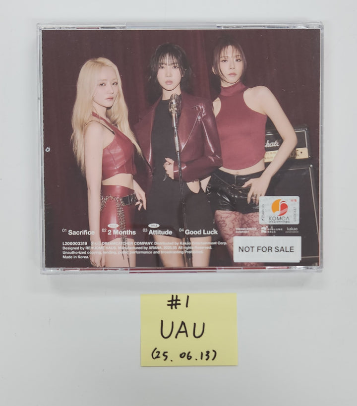 ITZY "Girls Will Be Girls", KISS OF LIFE "224", UAU "Playlist #You Are You", USPEER "SPEED ZONE" - Hand Autographed(Signed) Promo Album [25.6.13]