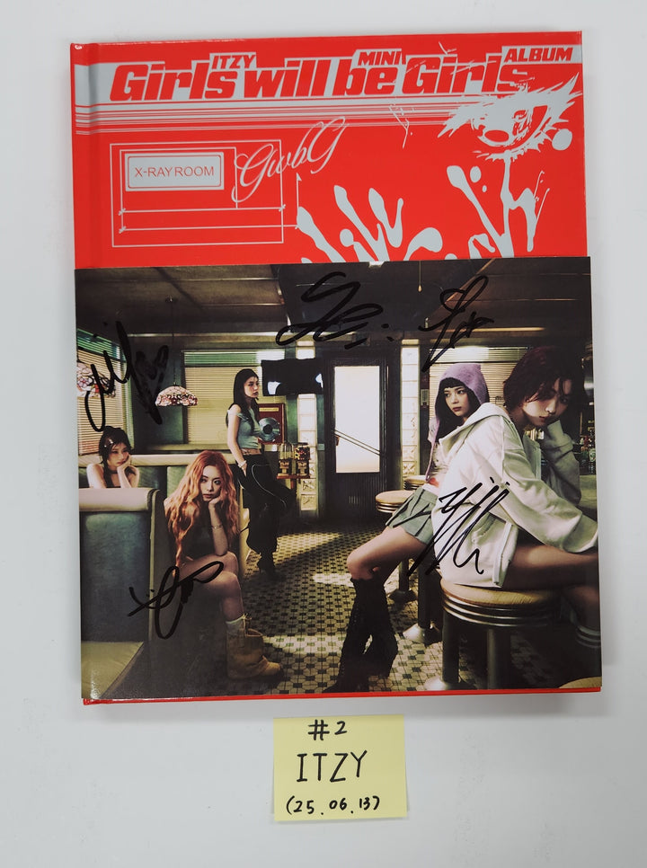 ITZY "Girls Will Be Girls", KISS OF LIFE "224", UAU "Playlist #You Are You", USPEER "SPEED ZONE" - Hand Autographed(Signed) Promo Album [25.6.13]