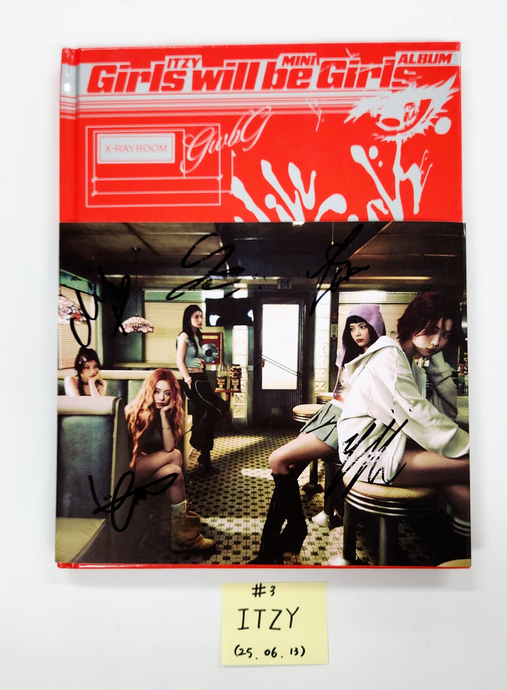 ITZY "Girls Will Be Girls", KISS OF LIFE "224", UAU "Playlist #You Are You", USPEER "SPEED ZONE" - Hand Autographed(Signed) Promo Album [25.6.13]
