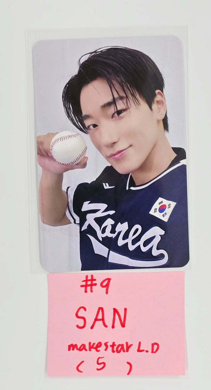 Ateez "GOLDEN HOUR : Part.3" - Makestar Lucky Draw Event Photocard [25.6.13]