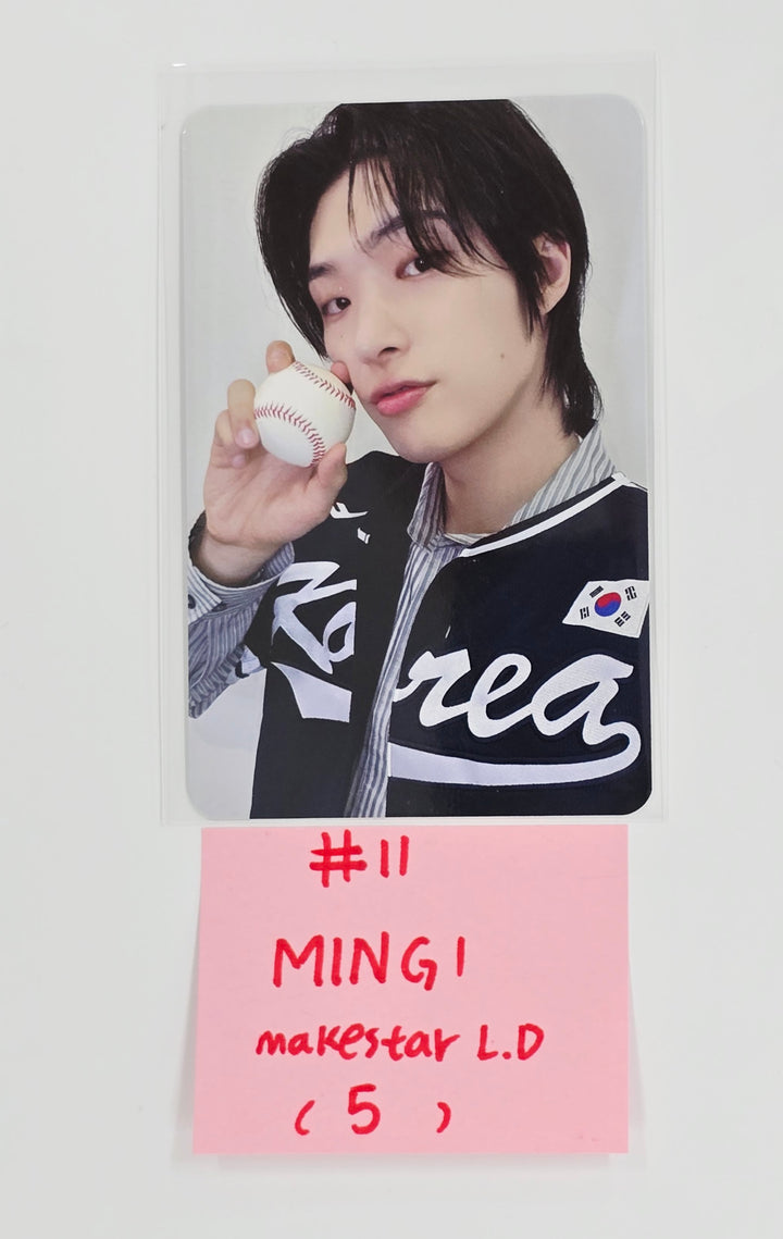 Ateez "GOLDEN HOUR : Part.3" - Makestar Lucky Draw Event Photocard [25.6.13]
