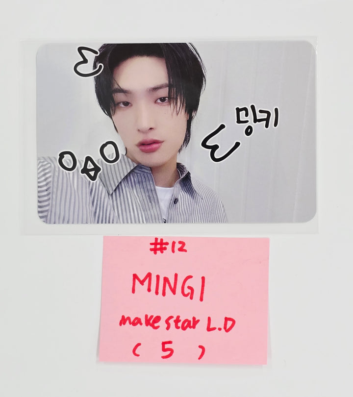 Ateez "GOLDEN HOUR : Part.3" - Makestar Lucky Draw Event Photocard [25.6.13]