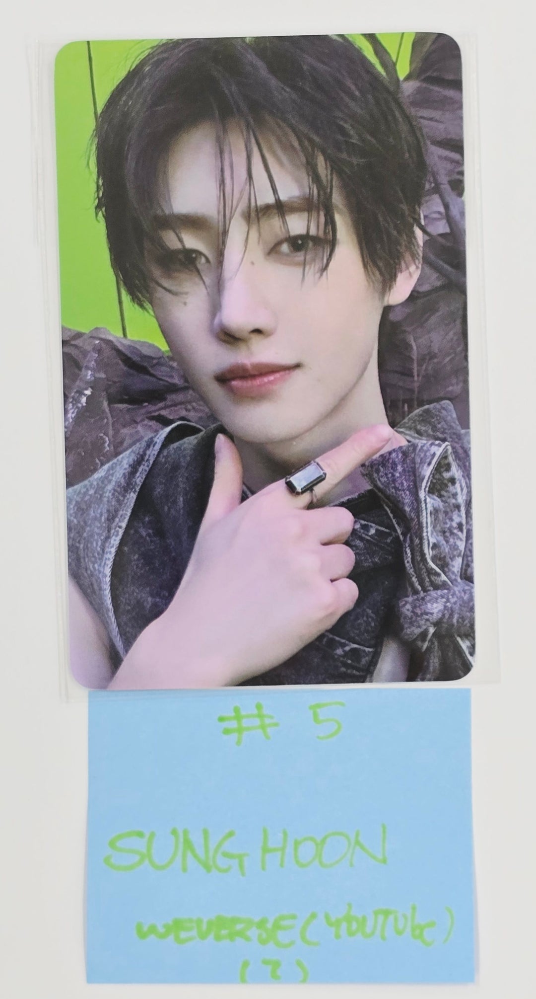 Enhypen "Desire : Unleash" - Weverse Shop Pre-Order Benefit (YouTube) Photocard [25.6.16]