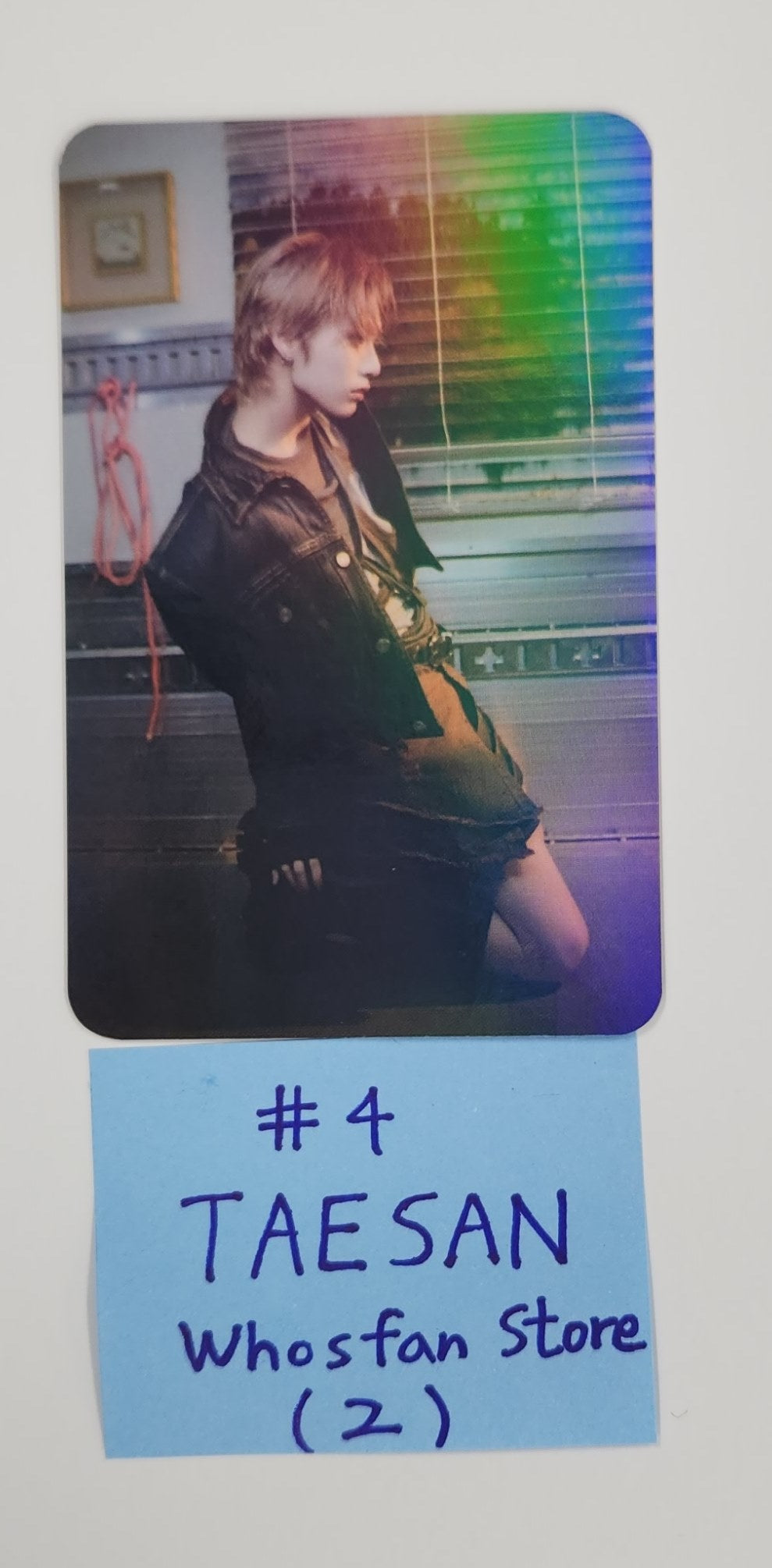 BOYNEXTDOOR "No Genre" - Who's Fan Pre-Order Benefit Hologram Photocard [25.6.16]