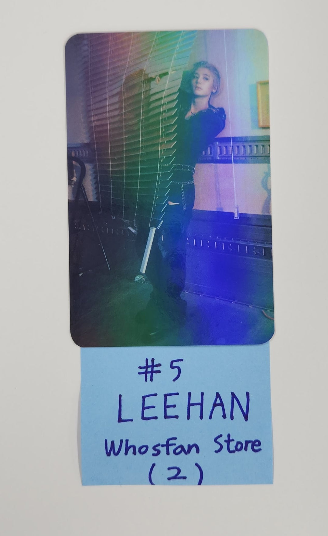 BOYNEXTDOOR "No Genre" - Who's Fan Pre-Order Benefit Hologram Photocard [25.6.16]