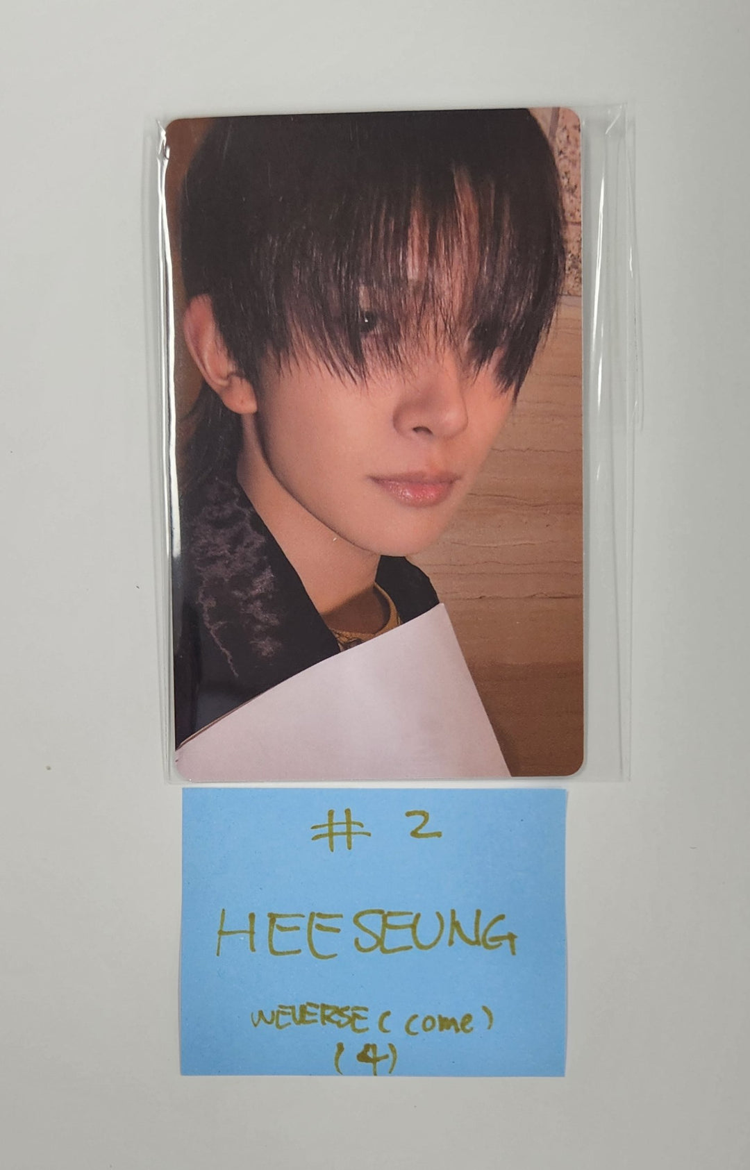 Enhypen "Desire : Unleash" - Weverse Shop Pre-Order Benefit (Come Back Live) Photocard [25.6.16]