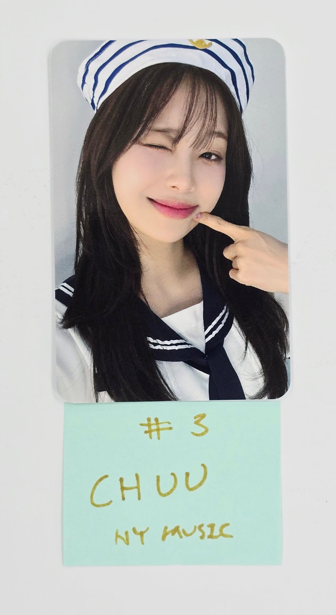CHUU "Only cry in the rain" - NY Music Fansign Event Photocard [Platform Ver.] [25.6.17]