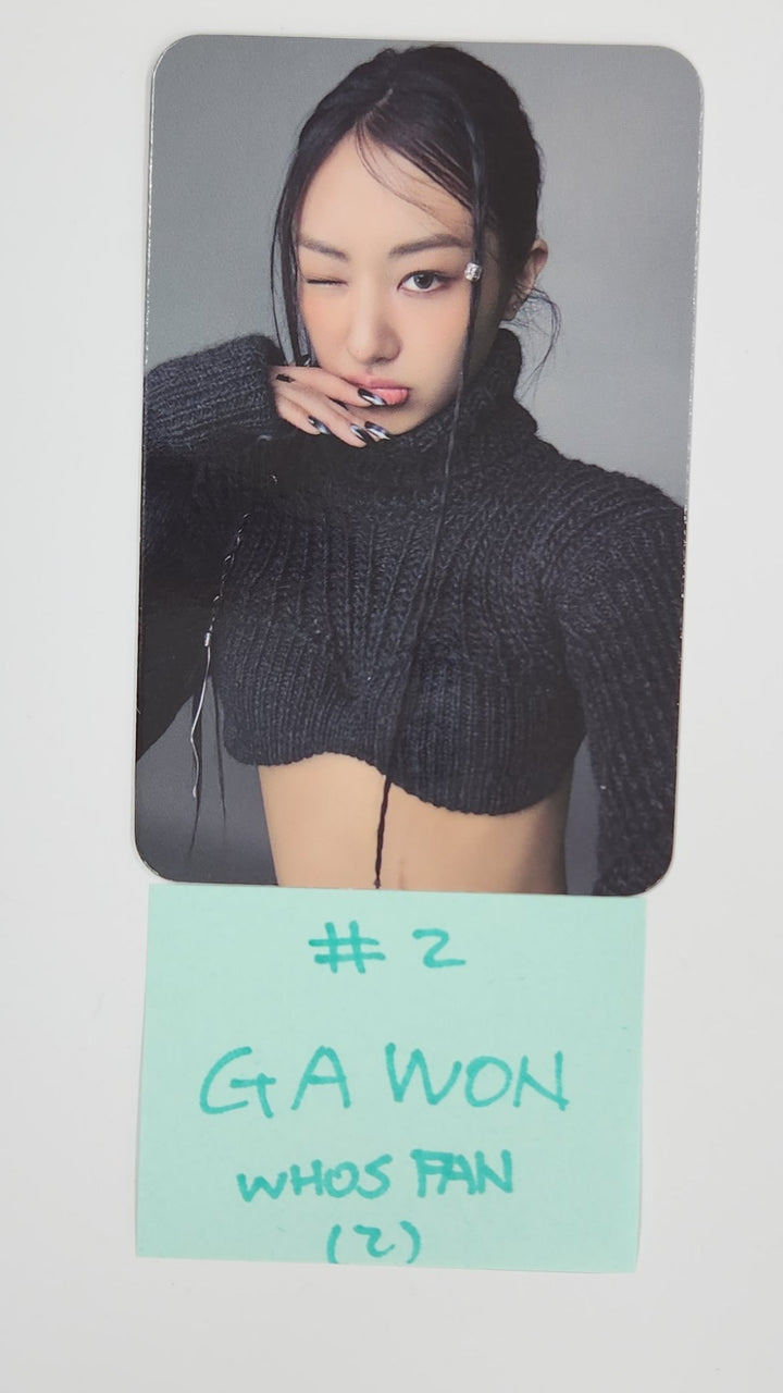 MEOVV "MY EYES OPEN VVIDE" -  Who's Fan Fansign Event Photocard [25.6.17]